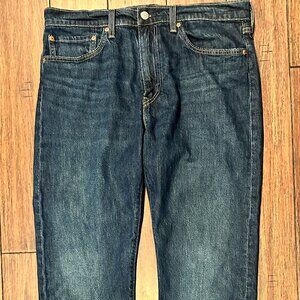 Levi’s 502 Taper Fit Jeans 34x32 Dark Wash